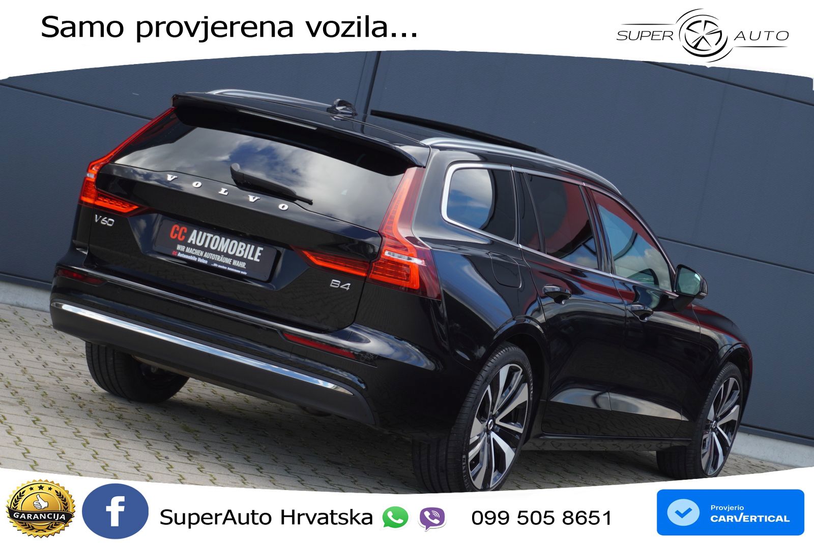 Volvo V60 2.0 B4 Diesel Geartronic LED+GR SJED+ACC