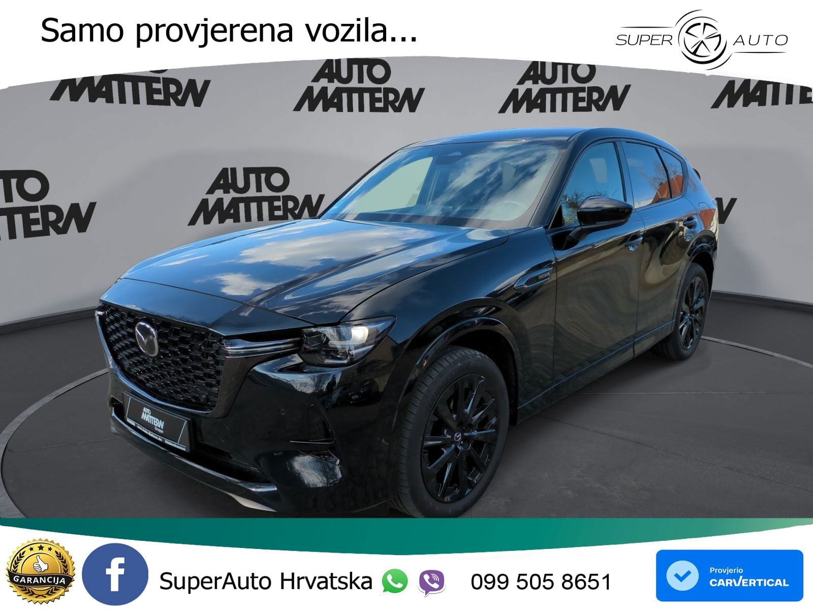 Mazda CX-60 3.3 e-Skyactiv D (254 KS) AWD Automatic MATRIX+GR SJED+KAM