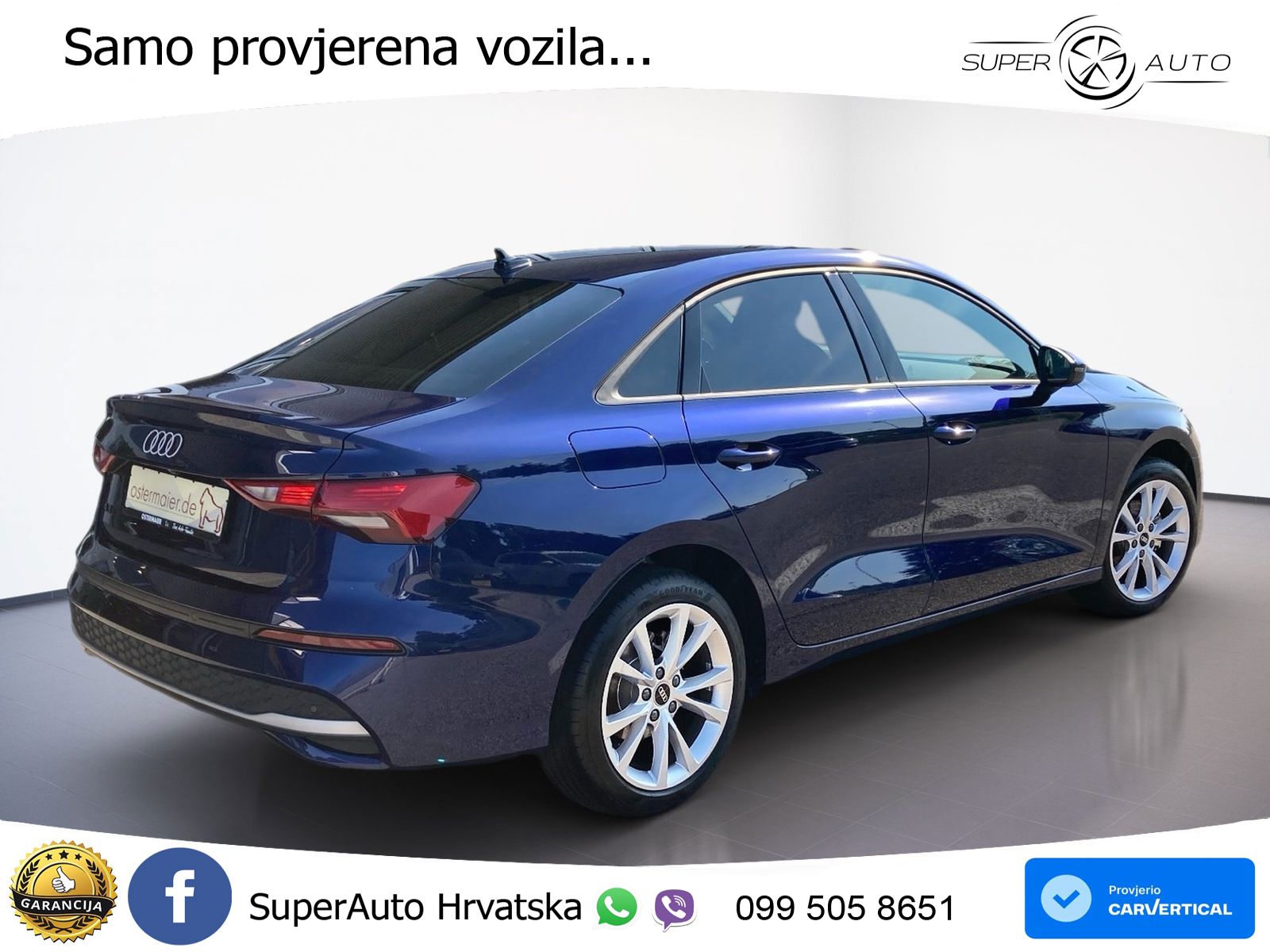 Audi A3 Limuzina 30 TFSI (116 KS) S tronic advanced