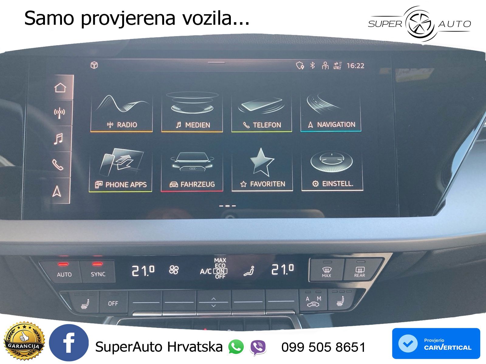 Audi A3 Limuzina 30 TFSI (116 KS) S tronic advanced