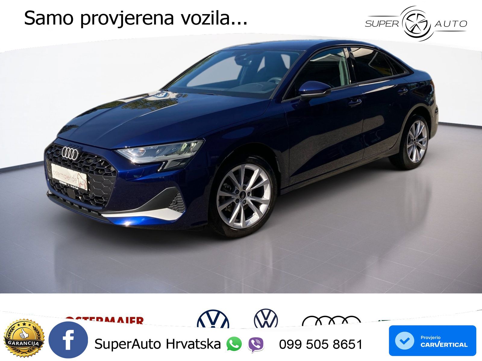 Audi A3 Limuzina 30 TFSI (116 KS) S tronic advanced