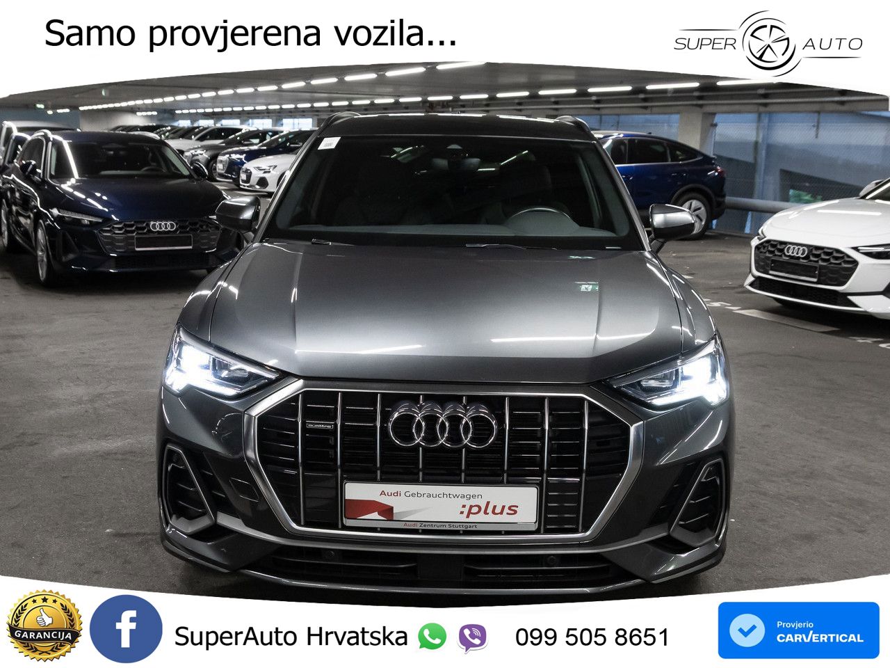 Audi Q3 35 TDI (150 KS) quattro S tronic S line LED+GR SJED+ACC