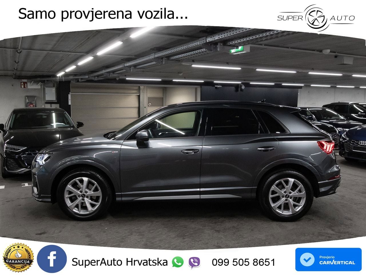 Audi Q3 35 TDI (150 KS) quattro S tronic S line LED+GR SJED+ACC