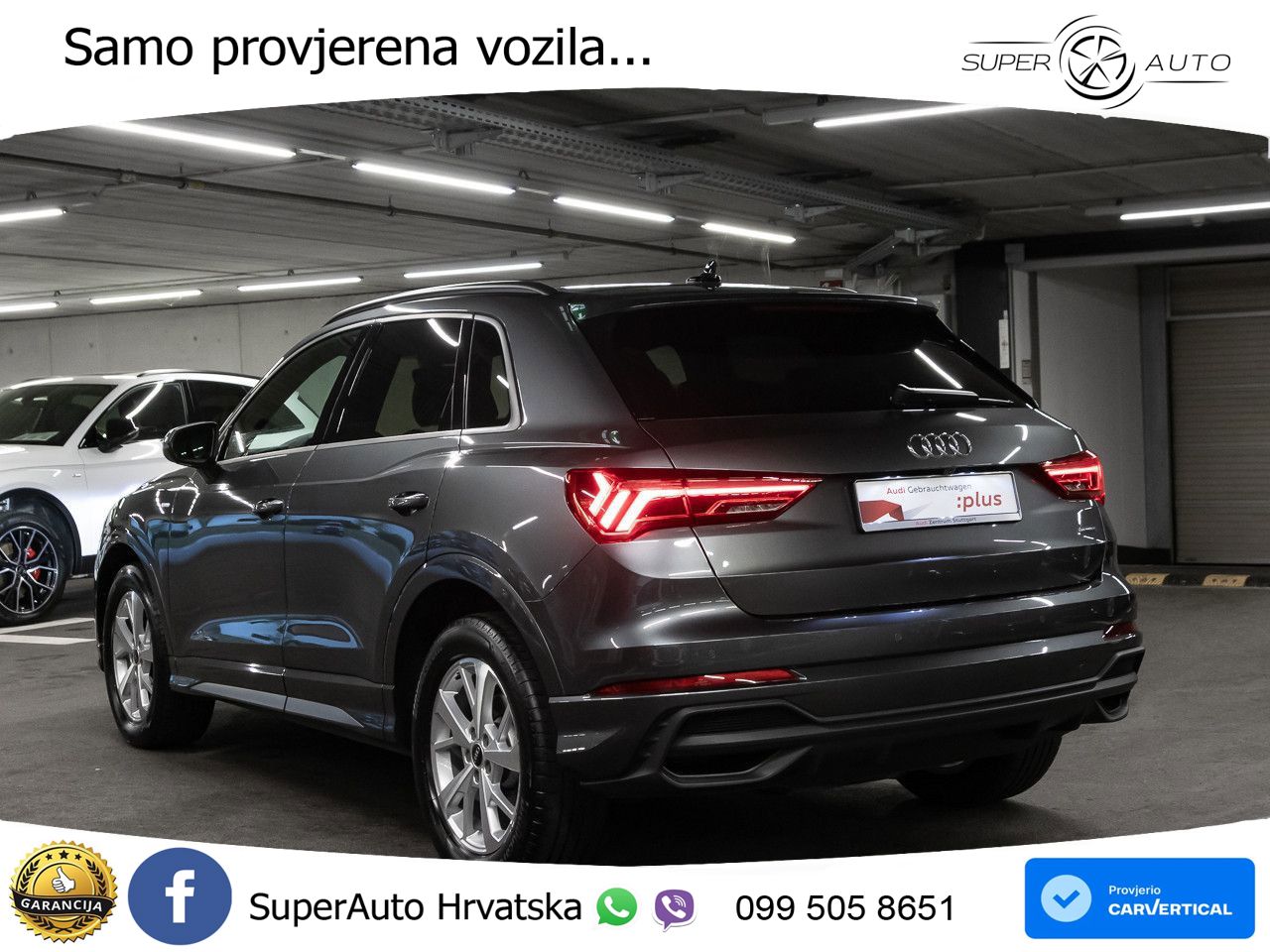 Audi Q3 35 TDI (150 KS) quattro S tronic S line LED+GR SJED+ACC