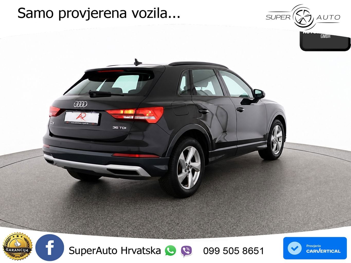 Audi Q3 35 TDI (150 KS) S tronic advanced LED+GR SJED+ACC