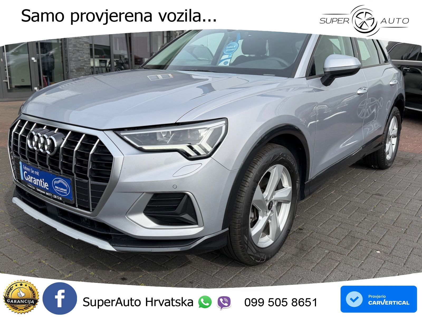 Audi Q3 35 TFSI (150 KS) S tronic advanced LED+GR SJED+ACC