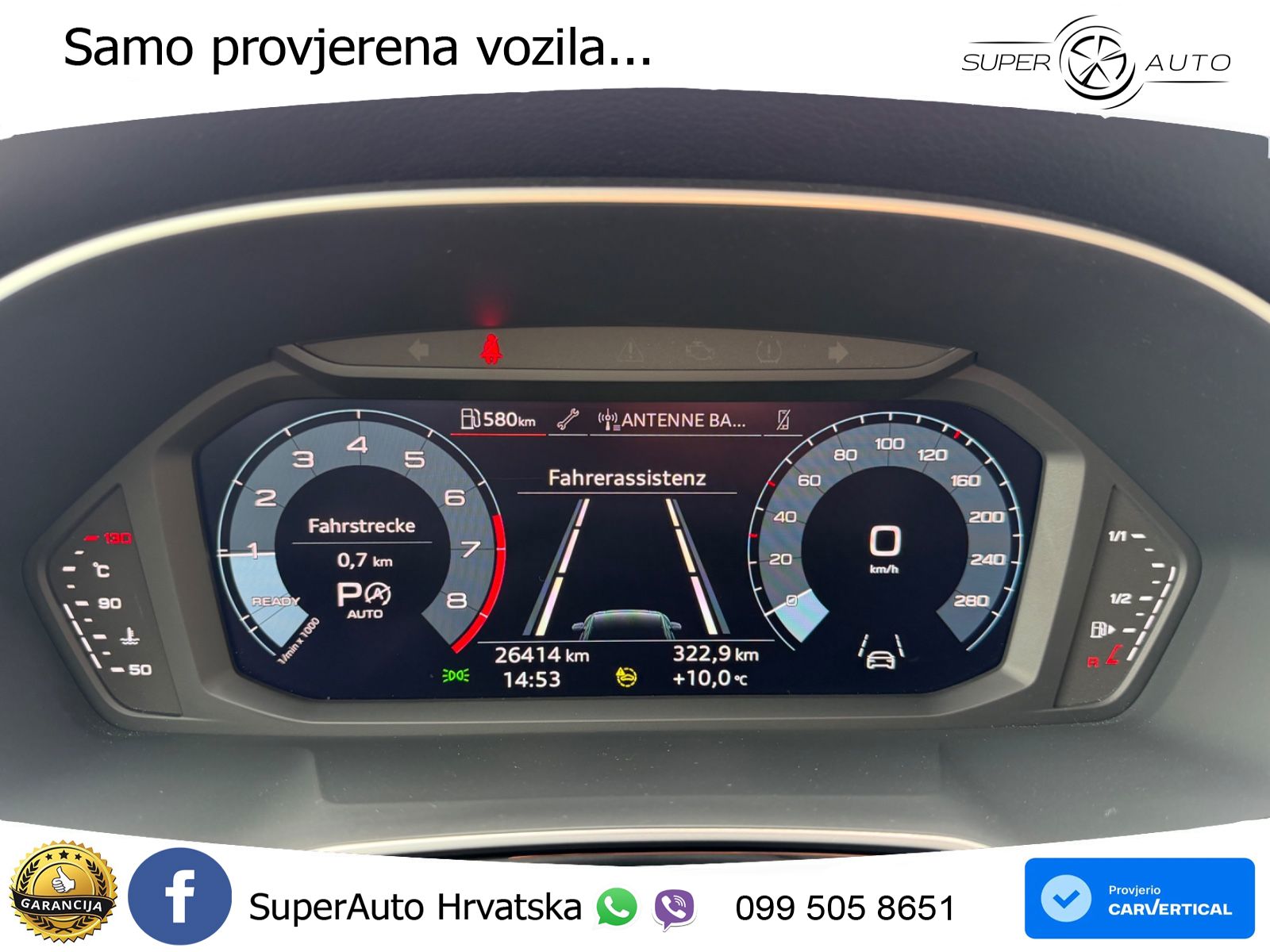 Audi Q3 35 TFSI (150 KS) S tronic advanced LED+GR SJED+ACC
