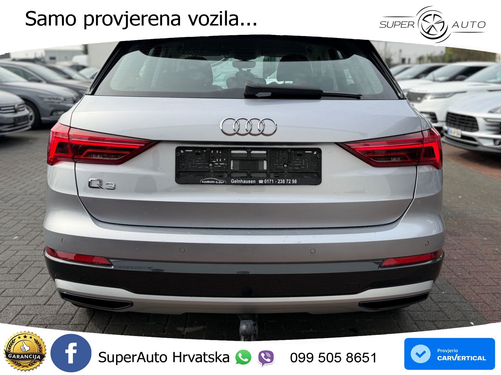 Audi Q3 35 TFSI (150 KS) S tronic advanced LED+GR SJED+ACC