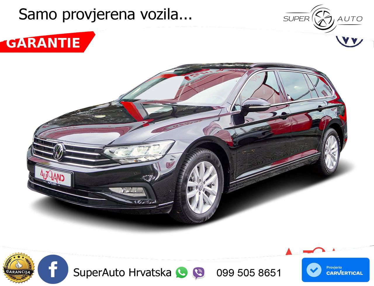 Volkswagen Passat Variant 2.0 TDI (150 KS) DSG Business LED+GR SJED+ACC