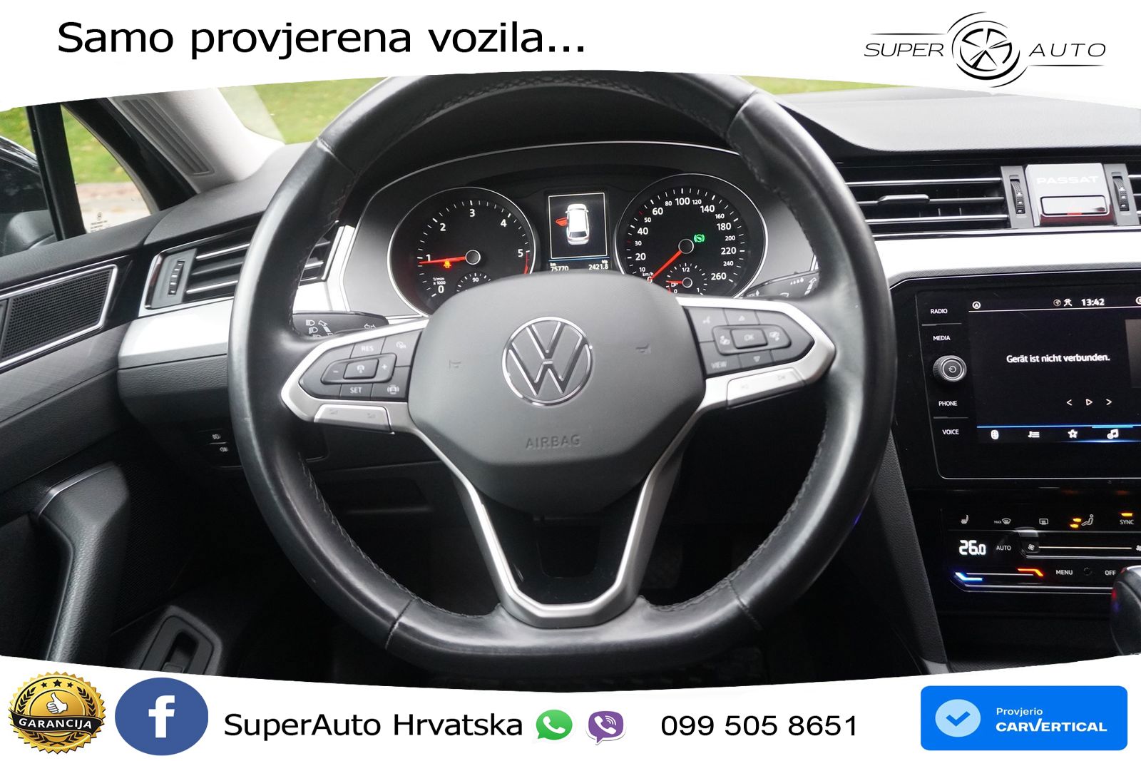 Volkswagen Passat Variant 2.0 TDI (150 KS) DSG Business LED+GR SJED+ACC