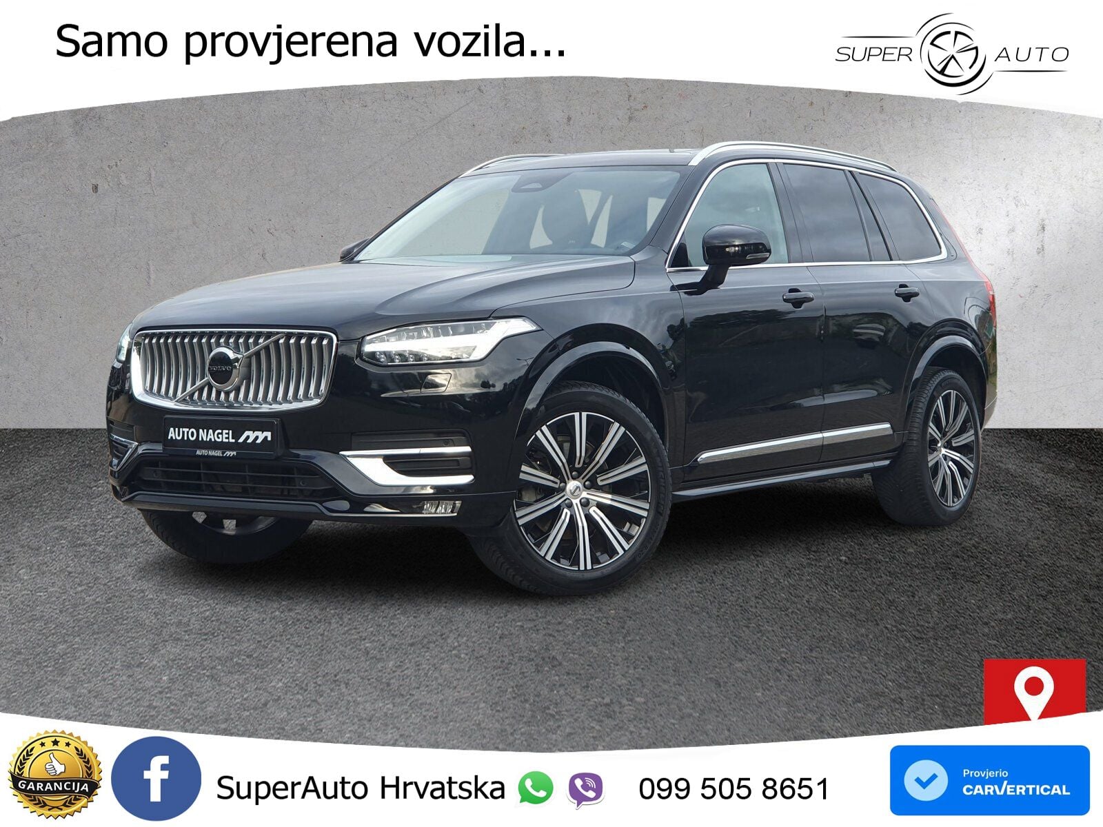 Volvo XC90 2.0 B5 AWD Automatic LED+GR SJED+ACC
