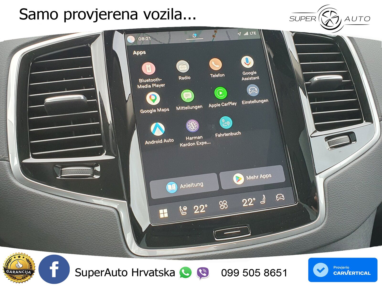 Volvo XC90 2.0 B5 AWD Automatic LED+GR SJED+ACC