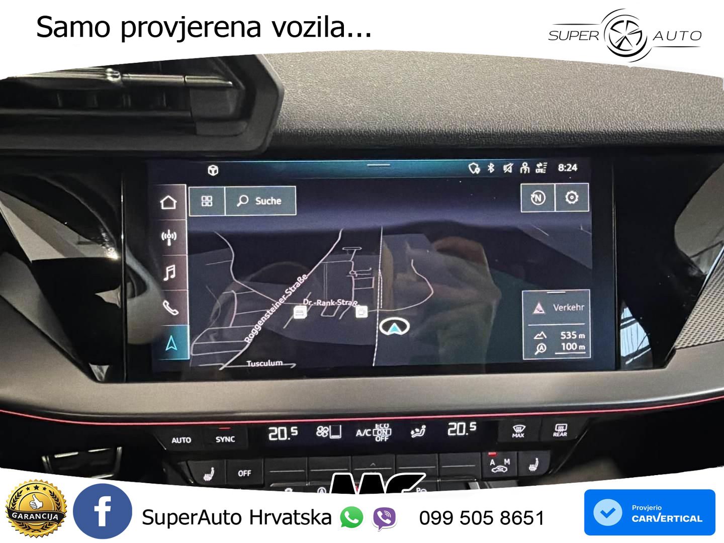 Audi A3 Limuzina 40 TFSI (190 KS) quattro S tronic S line