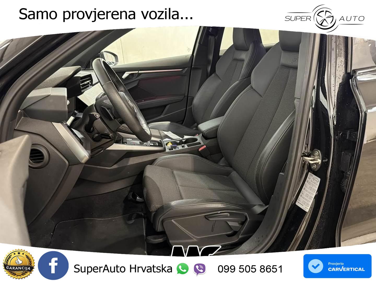 Audi A3 Limuzina 40 TFSI (190 KS) quattro S tronic S line
