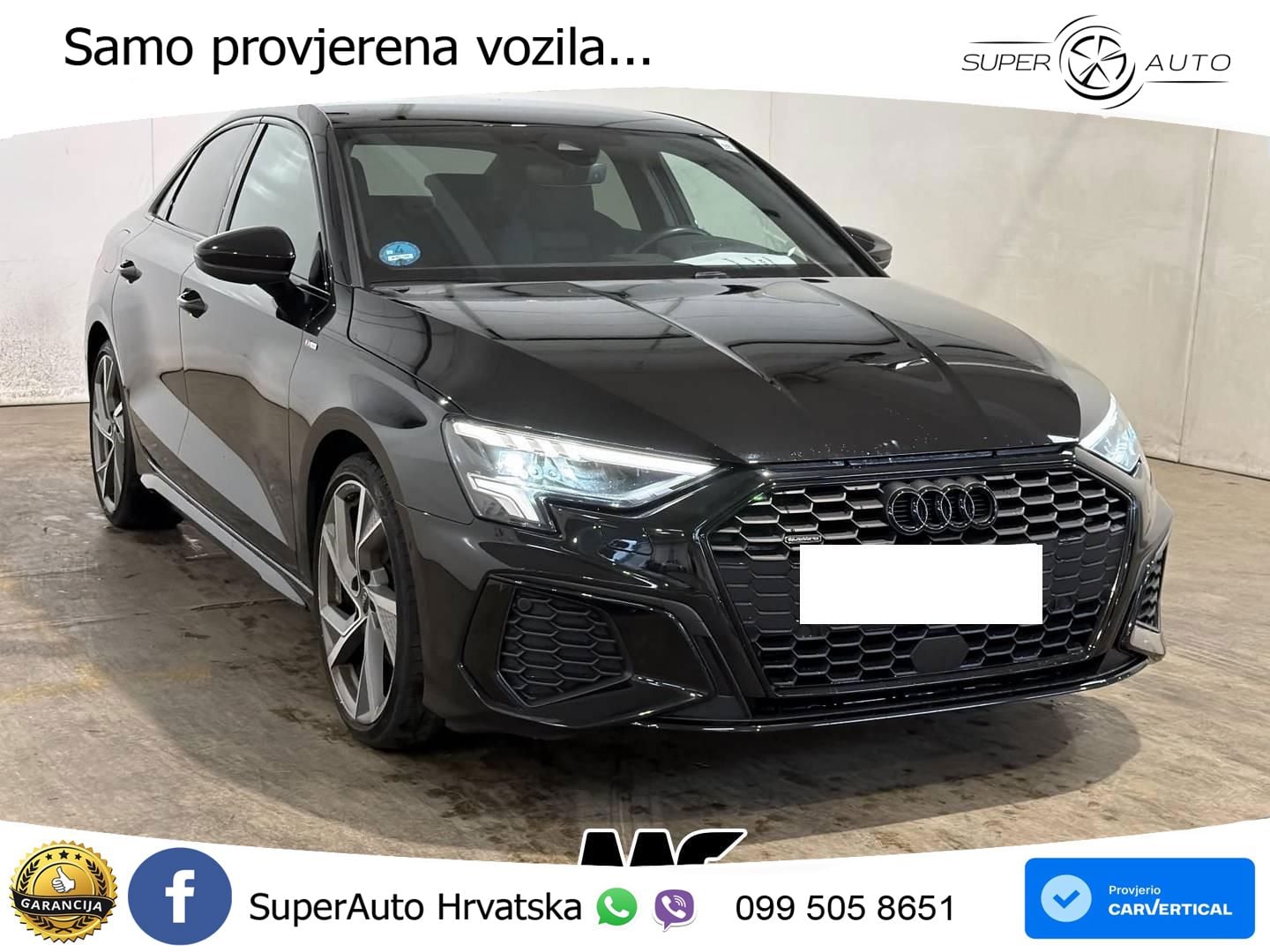 Audi A3 Limuzina 40 TFSI (190 KS) quattro S tronic S line