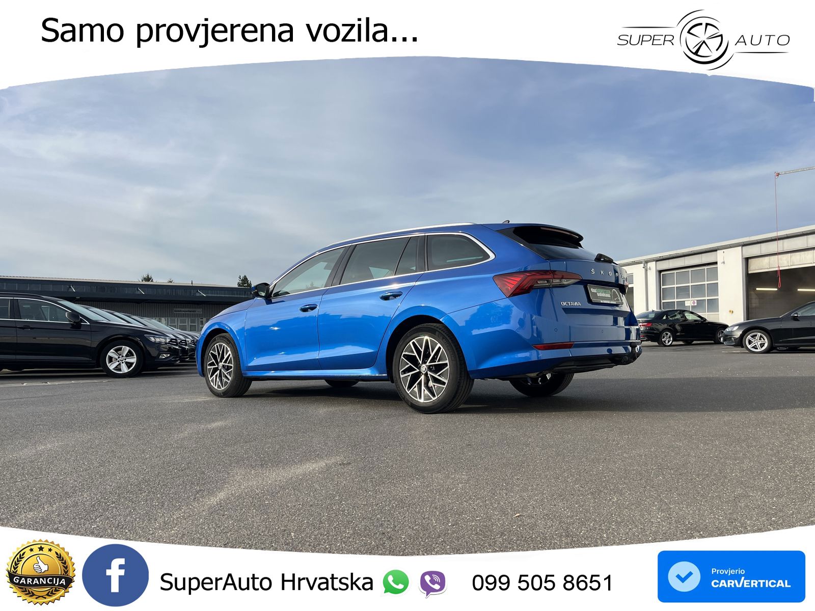 Škoda Octavia Combi 2.0 TDI (150 KS) DSG LED+GR SJED+ACC