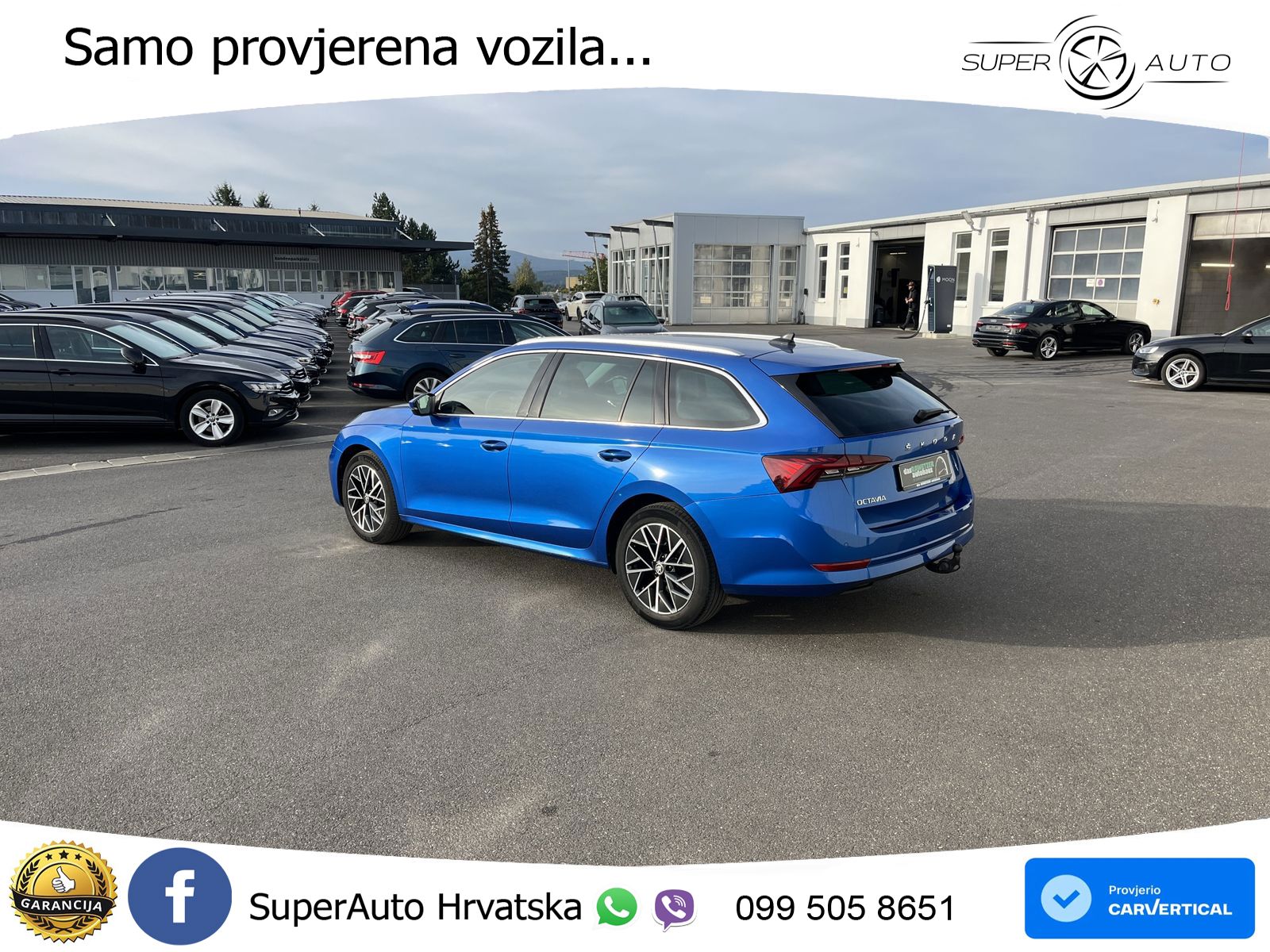 Škoda Octavia Combi 2.0 TDI (150 KS) DSG LED+GR SJED+ACC