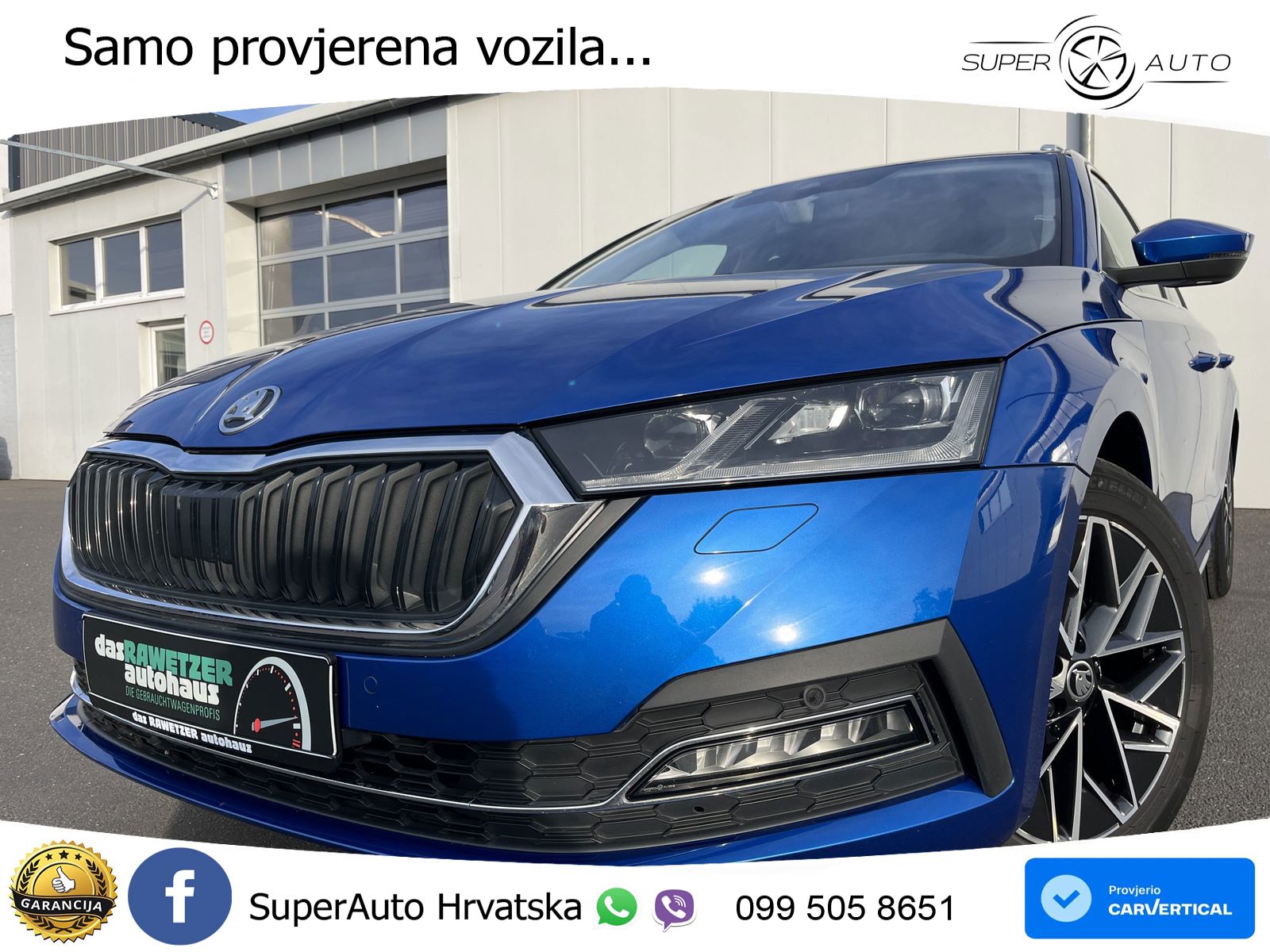 Škoda Octavia Combi 2.0 TDI (150 KS) DSG LED+GR SJED+ACC