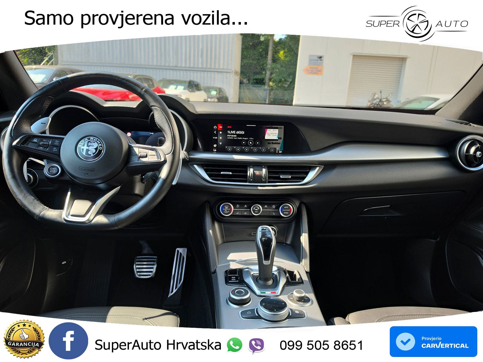 Alfa Romeo Stelvio 2.2 MultiJet II (210 KS) Q4 Automatic LED+GR SJED+ACC