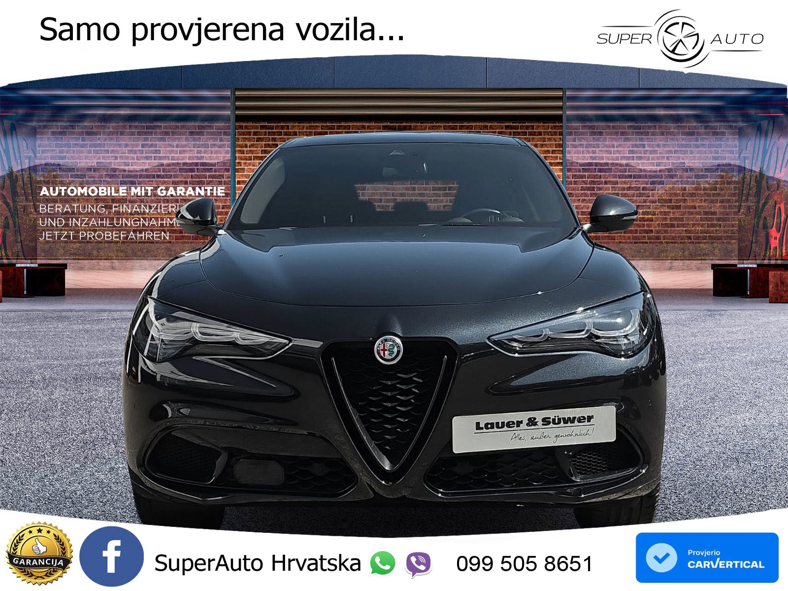 Alfa Romeo Stelvio 2.2 MultiJet II (210 KS) Q4 Automatic LED+GR SJED+ACC