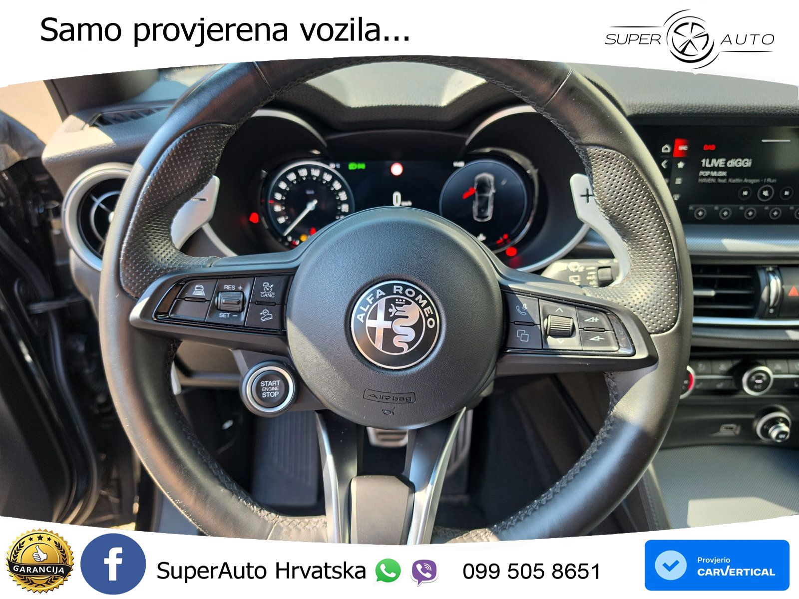 Alfa Romeo Stelvio 2.2 MultiJet II (210 KS) Q4 Automatic LED+GR SJED+ACC