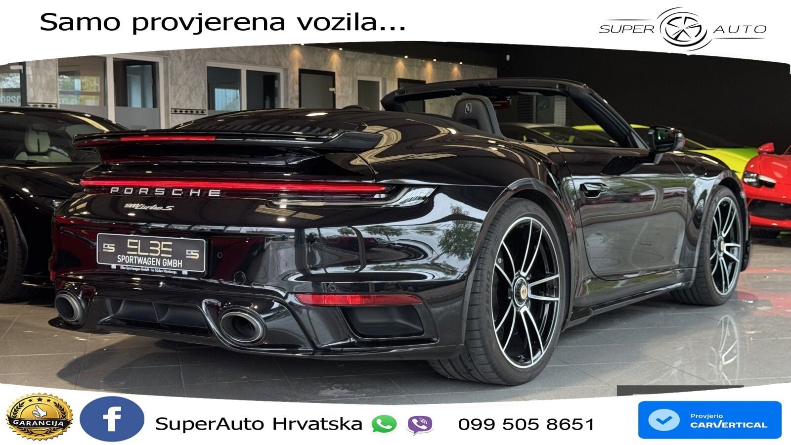 Porsche 911 Turbo S Cabriolet 3.8 (650 KS) PDK MATRIX+GR SJED+KAM
