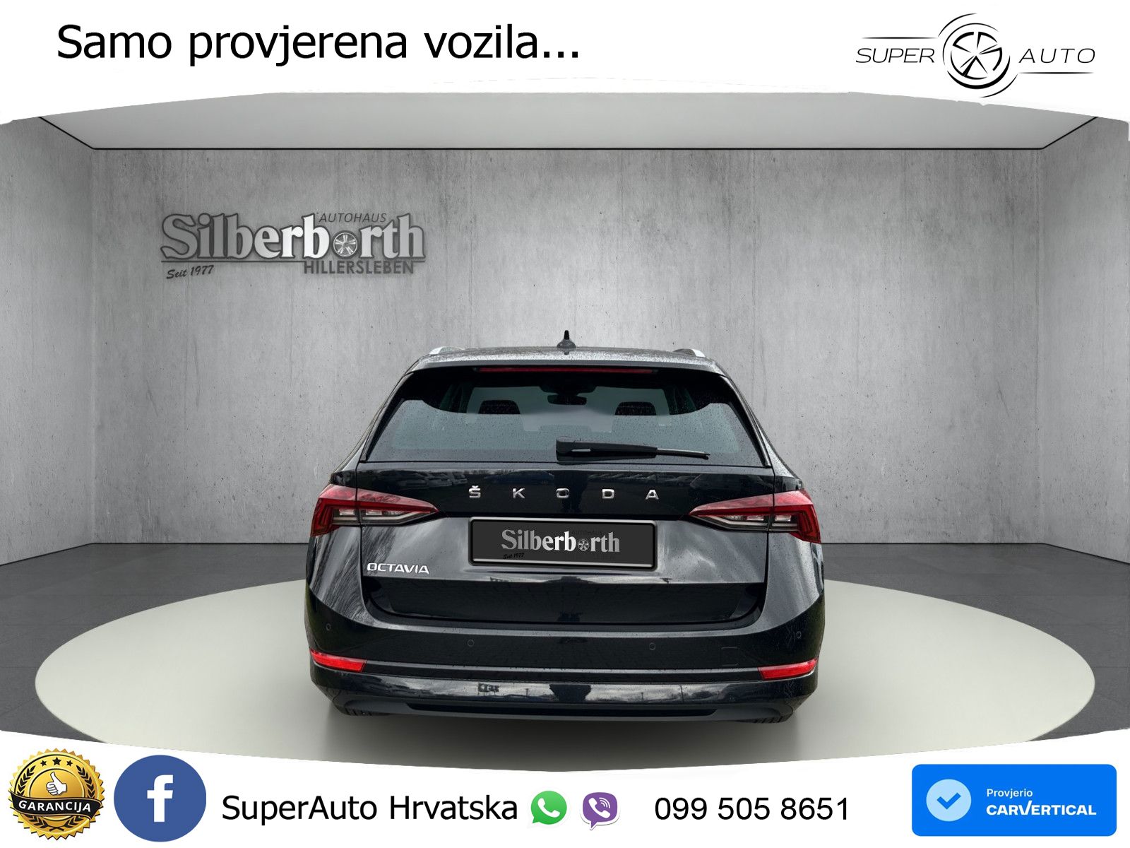 Škoda Octavia Combi 2.0 TDI (150 KS) DSG LED+GR SJED+ACC