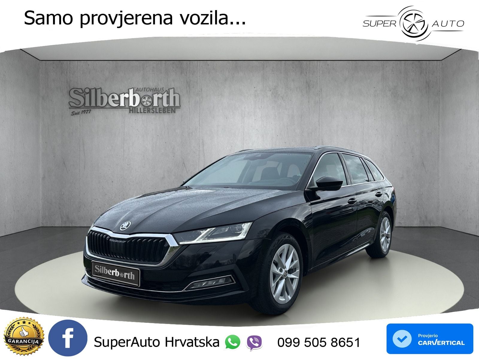 Škoda Octavia Combi 2.0 TDI (150 KS) DSG LED+GR SJED+ACC