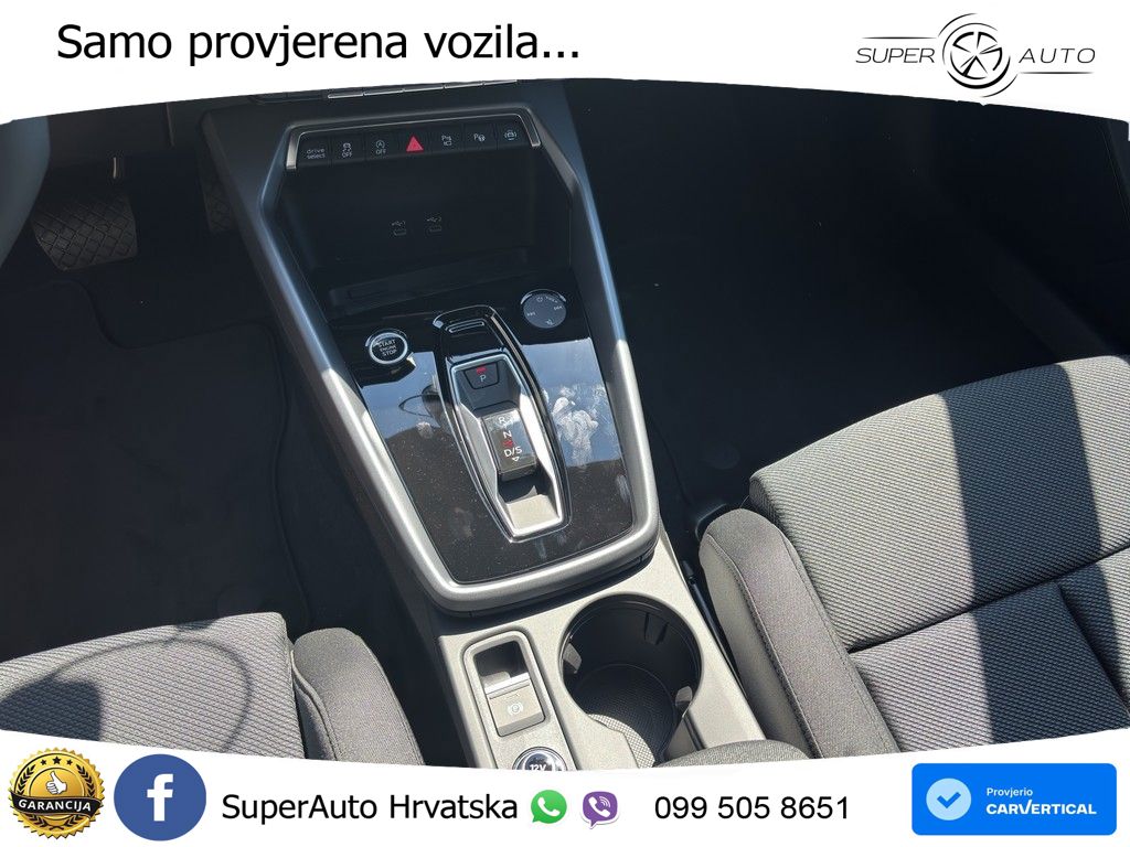 Audi A3 Sportback 40 TFSI (204 KS) quattro S tronic MATRIX+GR SJED+KAM
