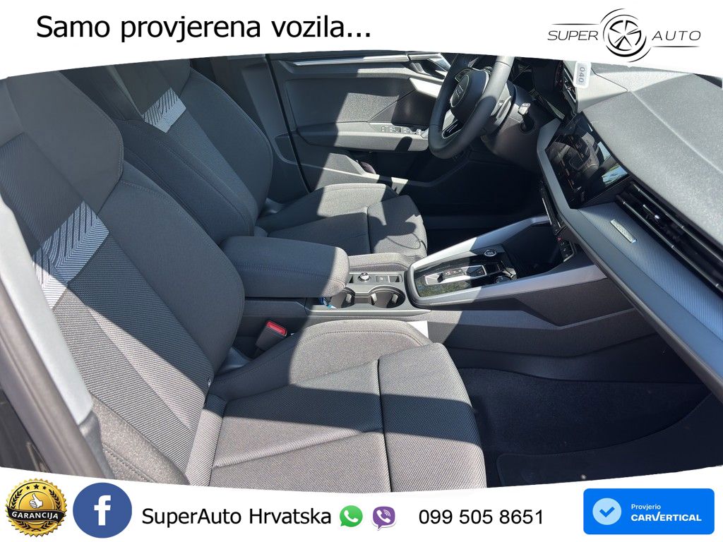 Audi A3 Sportback 40 TFSI (204 KS) quattro S tronic MATRIX+GR SJED+KAM