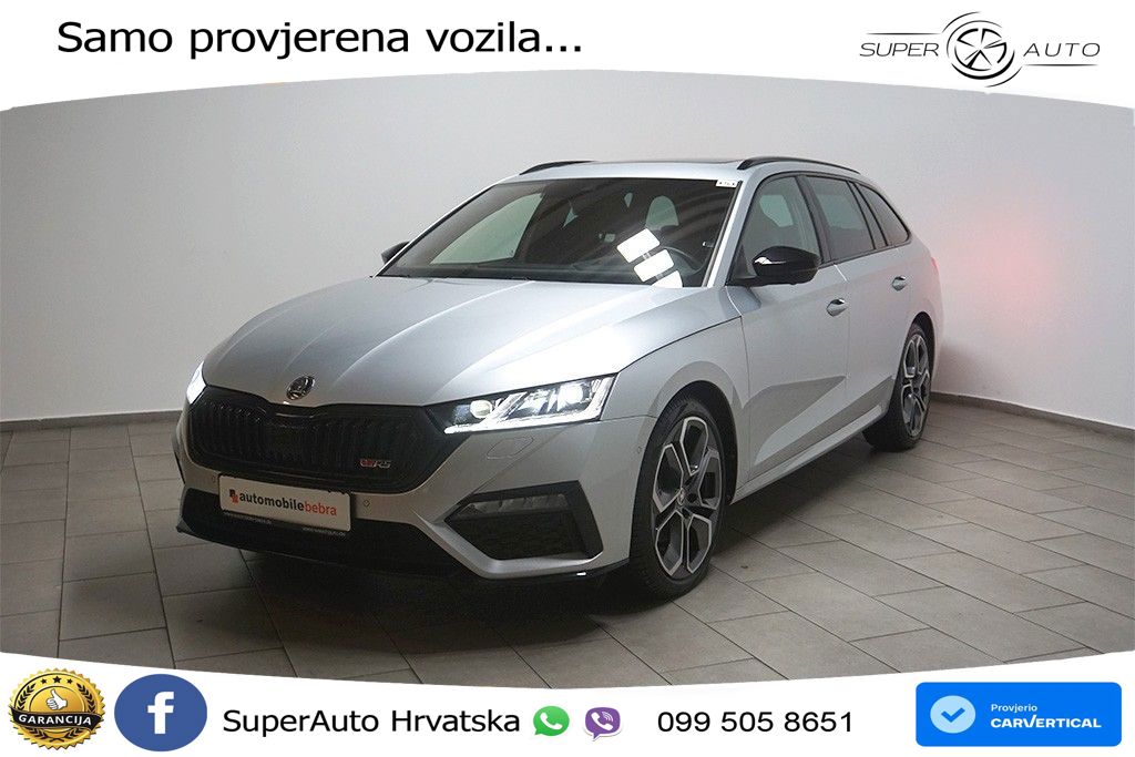 Škoda Octavia Combi RS 2.0 TDI (200 KS) 4x4 DSG LED+GR SJED+ACC