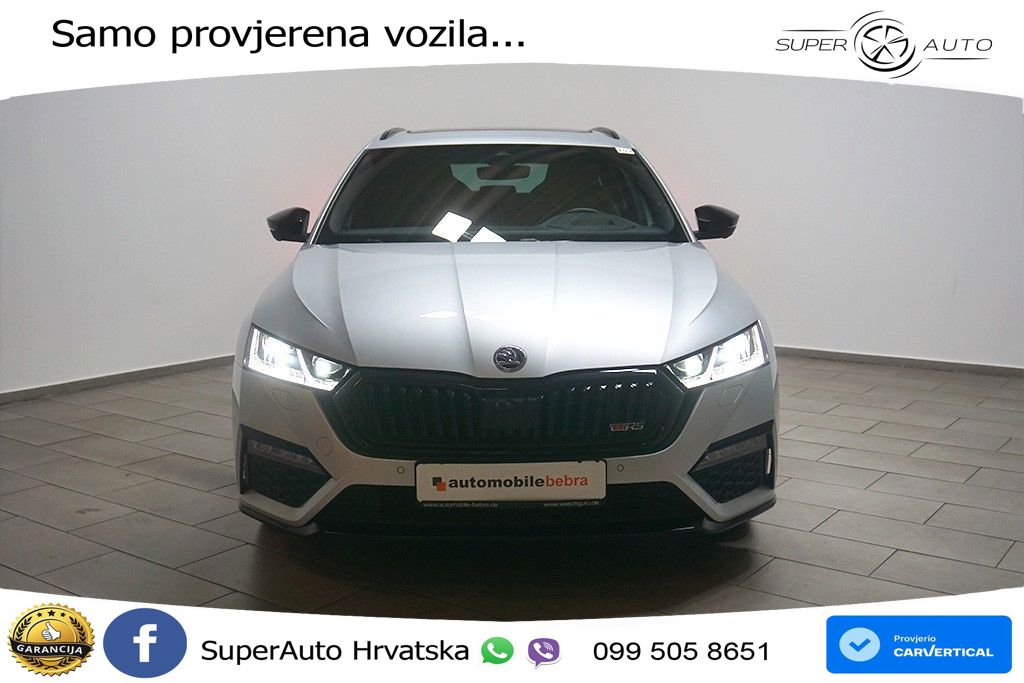 Škoda Octavia Combi RS 2.0 TDI (200 KS) 4x4 DSG LED+GR SJED+ACC