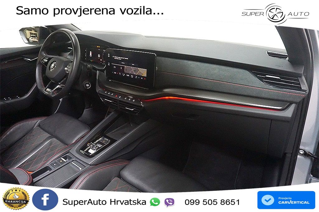 Škoda Octavia Combi RS 2.0 TDI (200 KS) 4x4 DSG LED+GR SJED+ACC