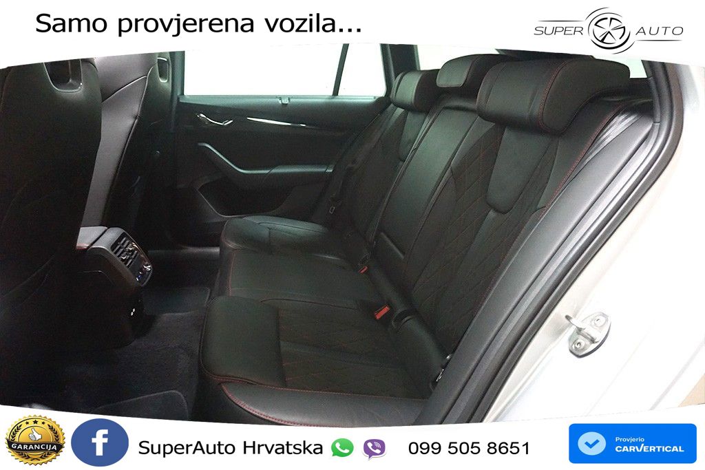 Škoda Octavia Combi RS 2.0 TDI (200 KS) 4x4 DSG LED+GR SJED+ACC