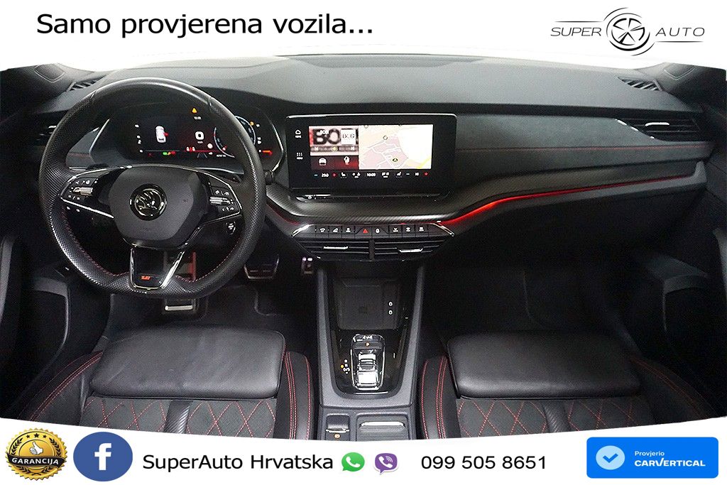 Škoda Octavia Combi RS 2.0 TDI (200 KS) 4x4 DSG LED+GR SJED+ACC