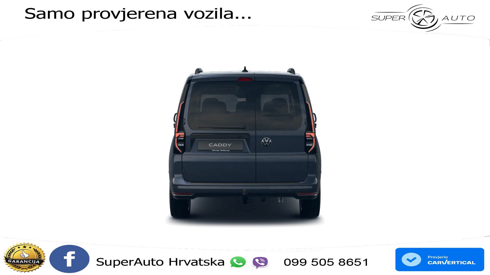 Volkswagen Caddy Style DSG/ Pano, Standh, 7-Sitze, AHK, LED 122 KS
