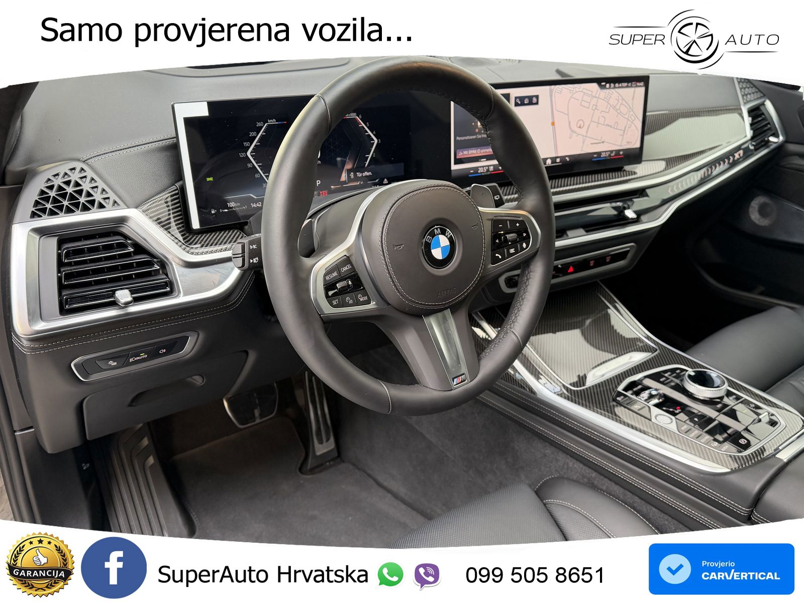 BMW X7 40d (352 KS) xDrive Steptronic ZRAČNI+ACC+GR SJED+KAM+PANO