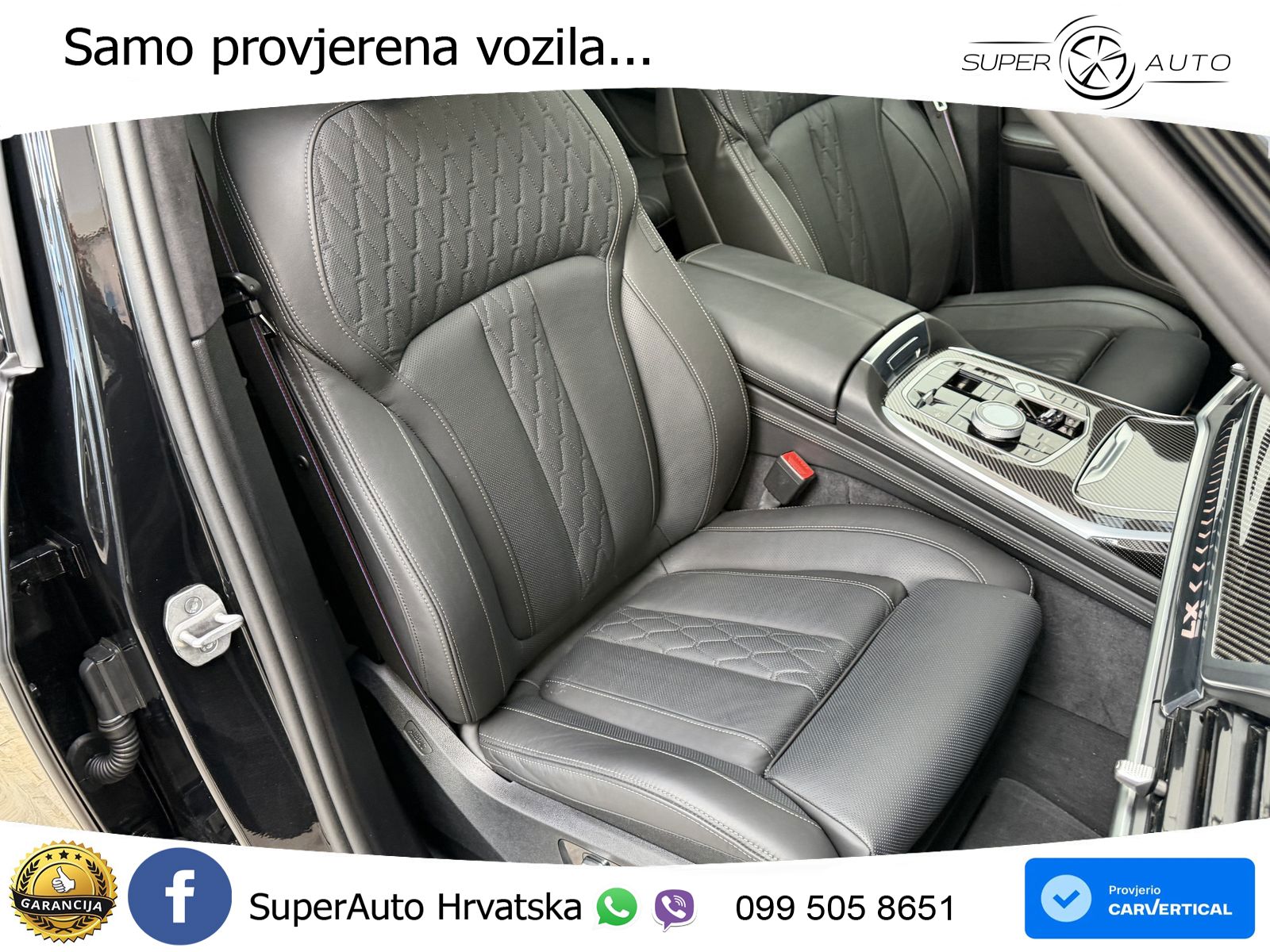 BMW X7 40d (352 KS) xDrive Steptronic ZRAČNI+ACC+GR SJED+KAM+PANO