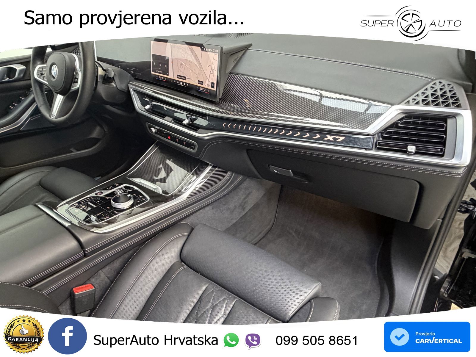 BMW X7 40d (352 KS) xDrive Steptronic ZRAČNI+ACC+GR SJED+KAM+PANO