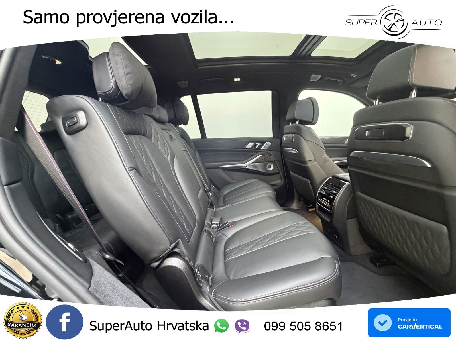 BMW X7 40d (352 KS) xDrive Steptronic ZRAČNI+ACC+GR SJED+KAM+PANO