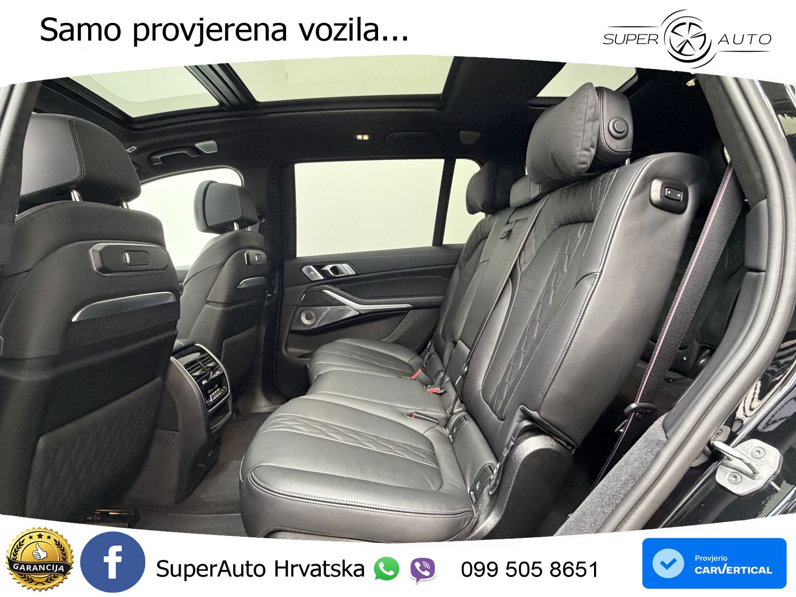 BMW X7 40d (352 KS) xDrive Steptronic ZRAČNI+ACC+GR SJED+KAM+PANO