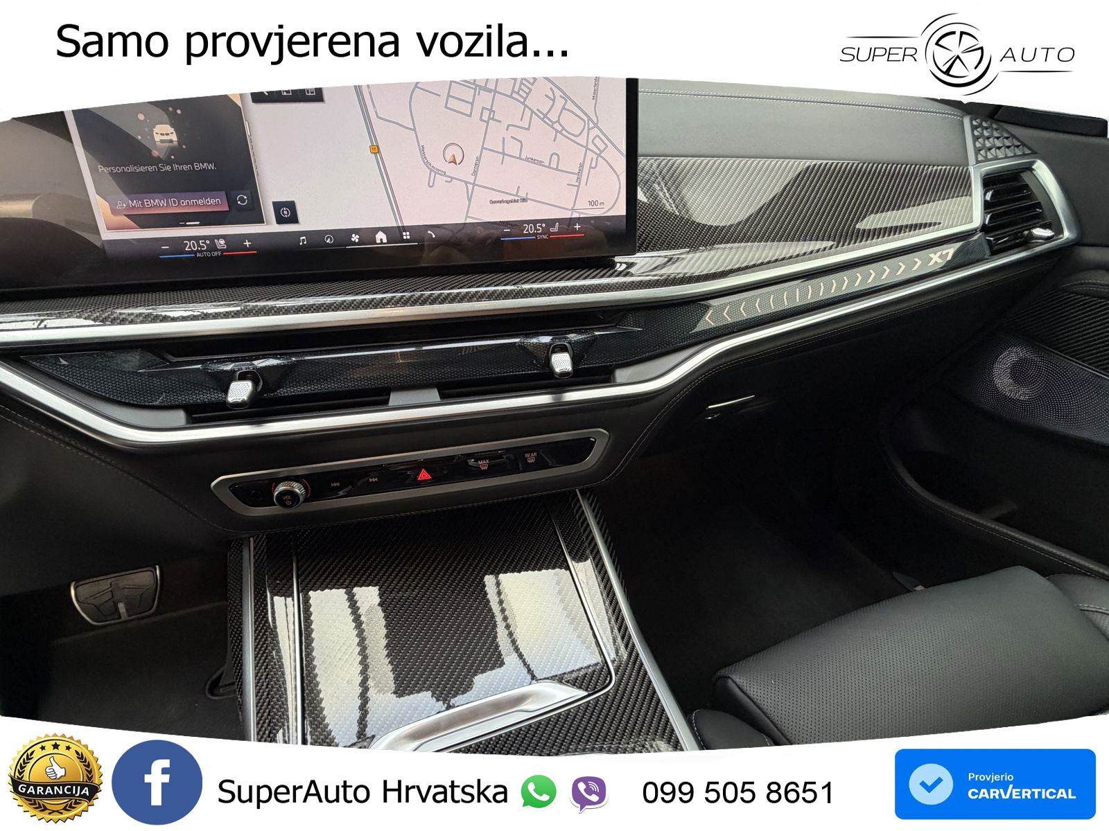 BMW X7 40d (352 KS) xDrive Steptronic ZRAČNI+ACC+GR SJED+KAM+PANO