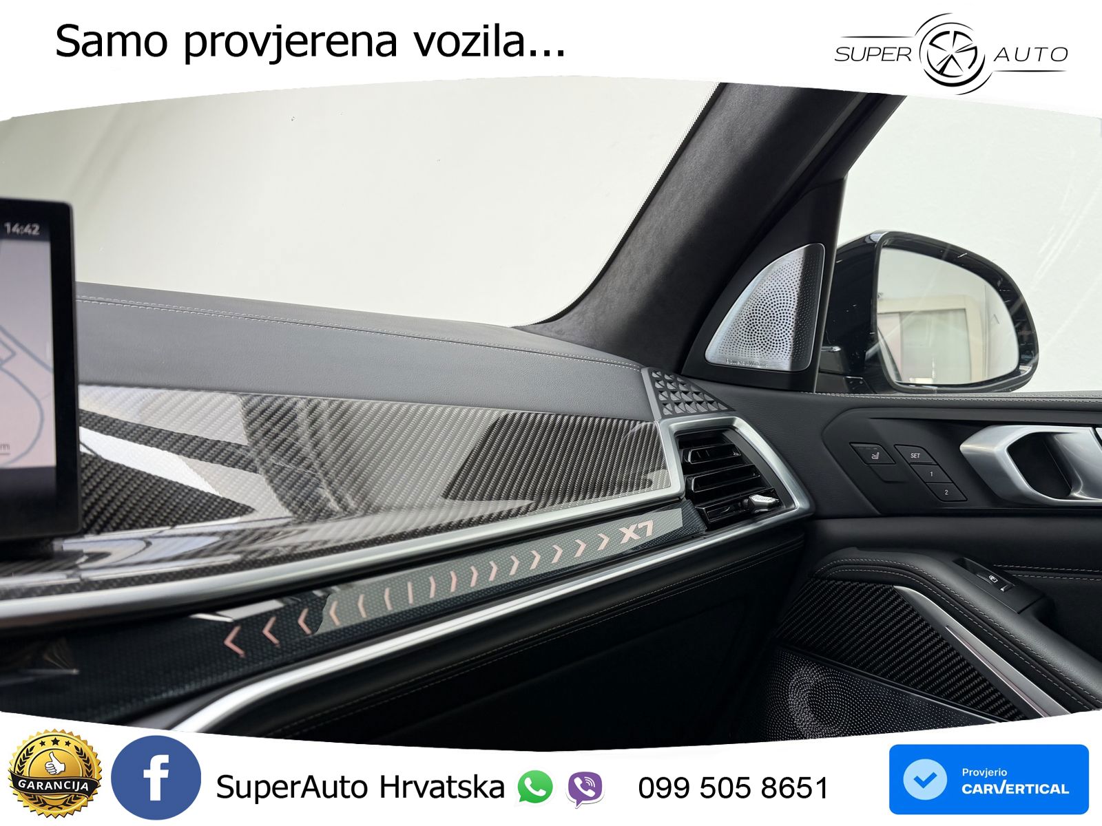 BMW X7 40d (352 KS) xDrive Steptronic ZRAČNI+ACC+GR SJED+KAM+PANO
