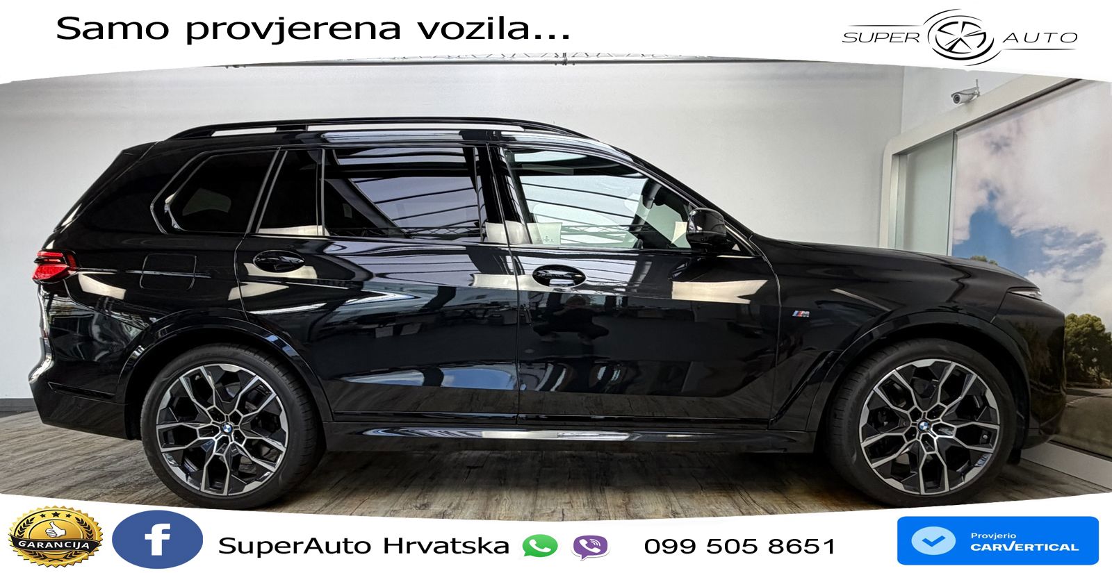 BMW X7 40d (352 KS) xDrive Steptronic ZRAČNI+ACC+GR SJED+KAM+PANO