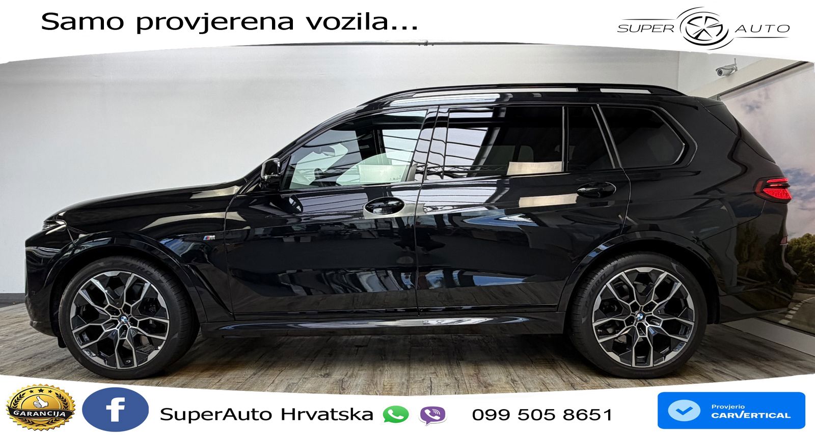 BMW X7 40d (352 KS) xDrive Steptronic ZRAČNI+ACC+GR SJED+KAM+PANO
