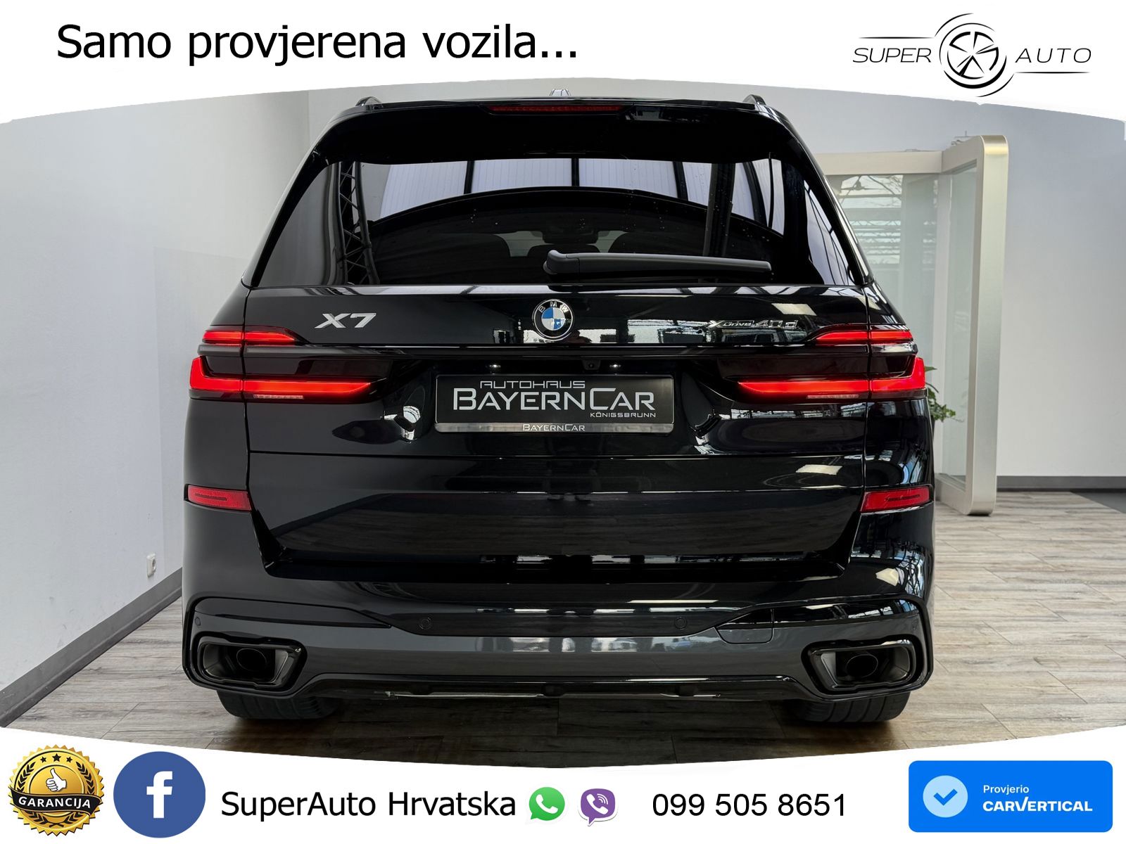BMW X7 40d (352 KS) xDrive Steptronic ZRAČNI+ACC+GR SJED+KAM+PANO
