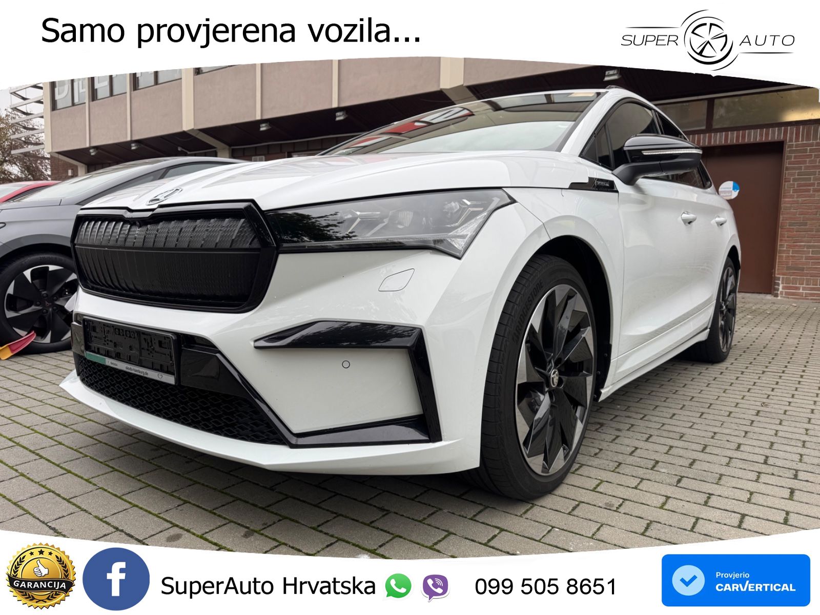 Škoda Enyaq iV 80x 82 kWh (265 KS) AWD SportLine LED+GR SJED+ACC
