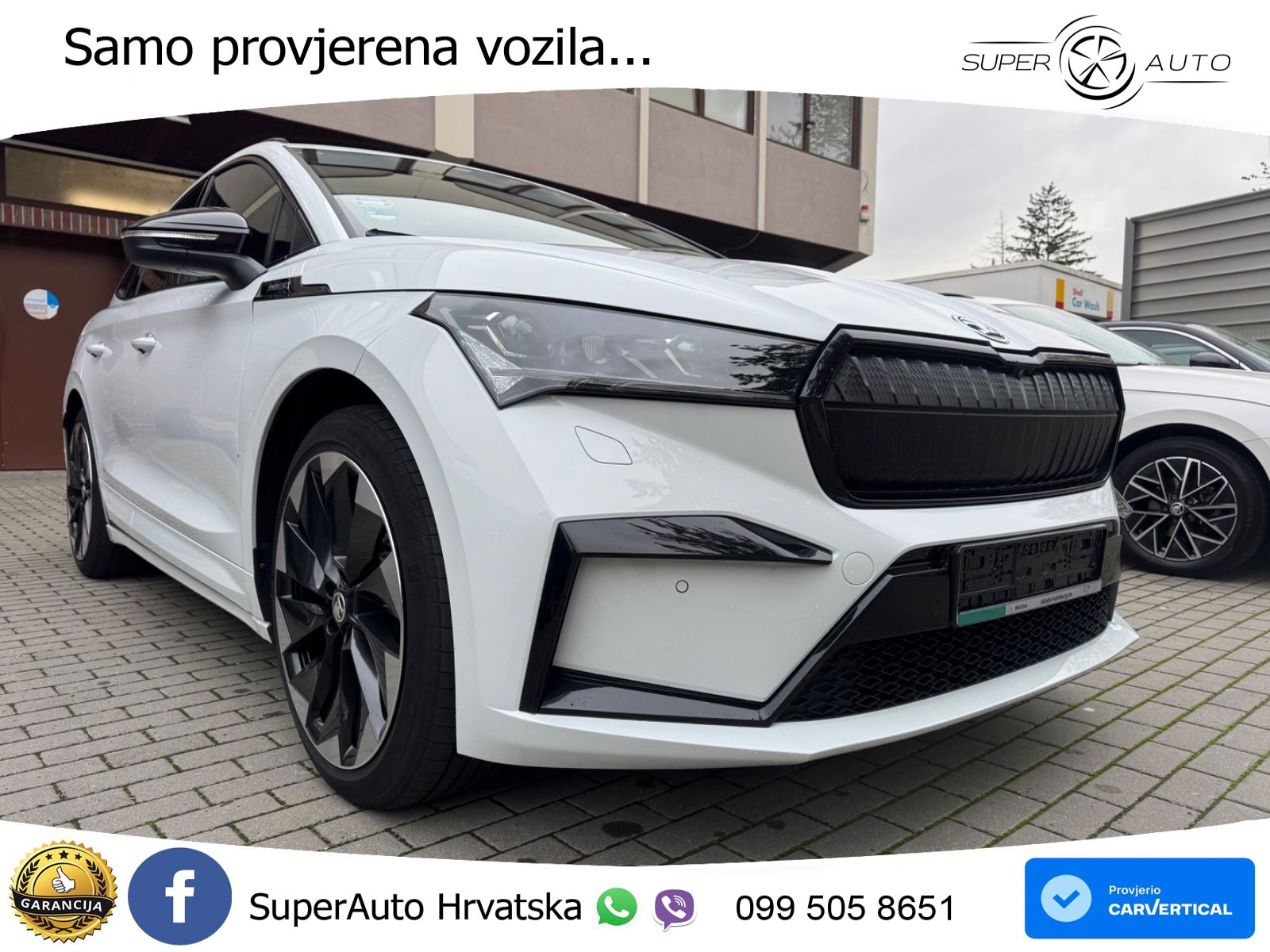 Škoda Enyaq iV 80x 82 kWh (265 KS) AWD SportLine LED+GR SJED+ACC