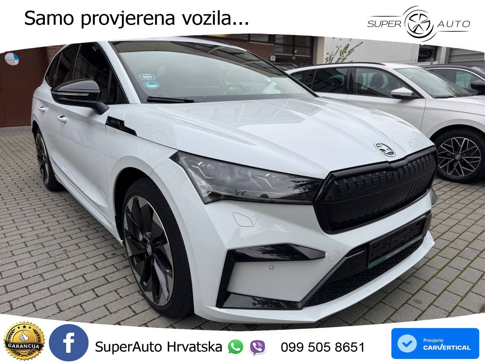 Škoda Enyaq iV 80x 82 kWh (265 KS) AWD SportLine LED+GR SJED+ACC