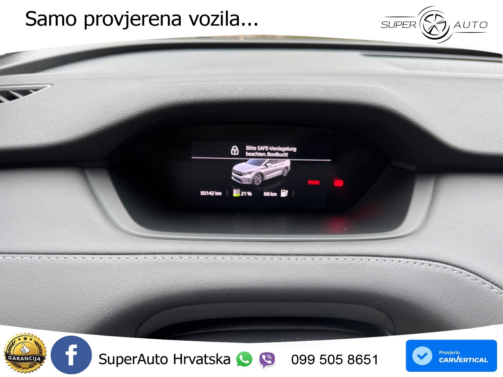 Škoda Enyaq iV 80x 82 kWh (265 KS) AWD SportLine LED+GR SJED+ACC
